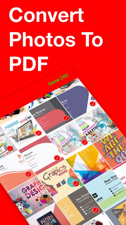 Photos To PDF Converter App