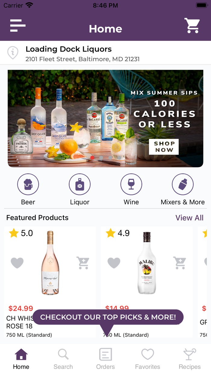 Loading Dock Liquors