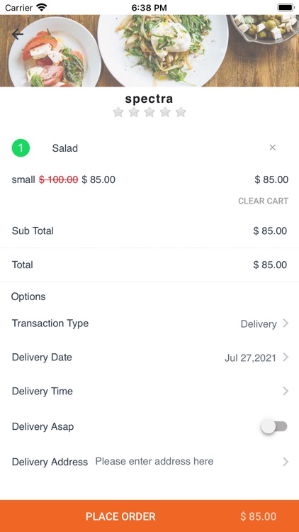 Simply Delivery Customer screenshot-4