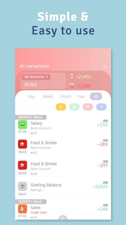 Money Diary - Expense Tracker