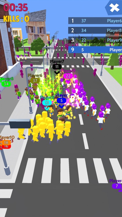 Crowd Zombie City screenshot-4