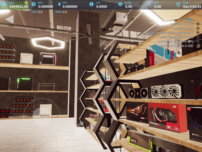 Crypto Mining Simulator