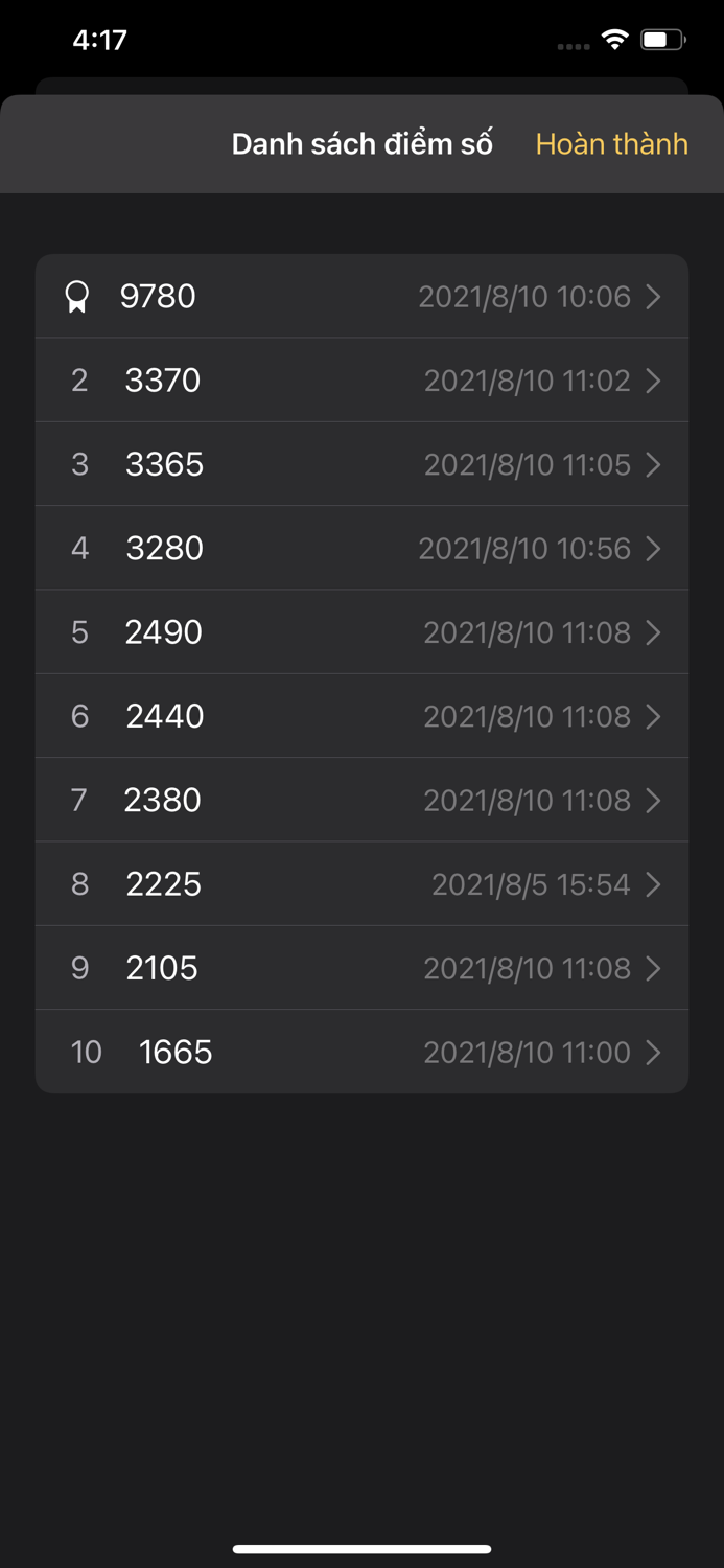 Xếp gạch - Không quảng cáo