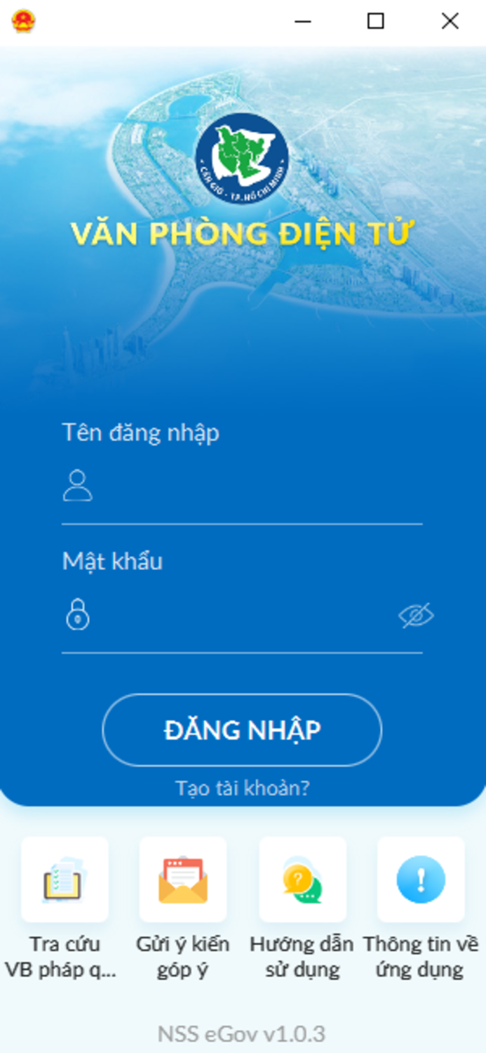 Văn phòng điện tử Cần Giờ