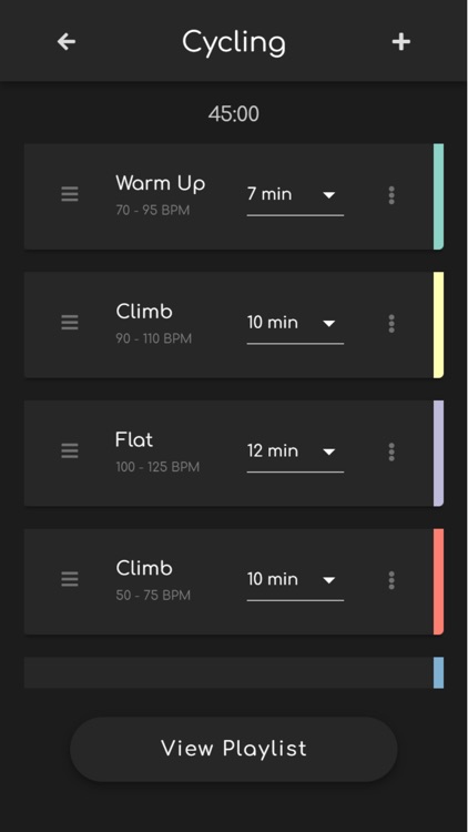 Cycler: Fitness Playlist Maker