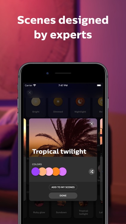 Philips Hue screenshot-3