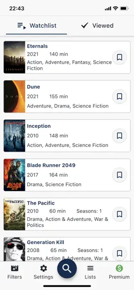 Game screenshot MovieDiary: Your movie tracker mod apk