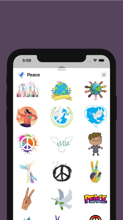 Peace Stickers