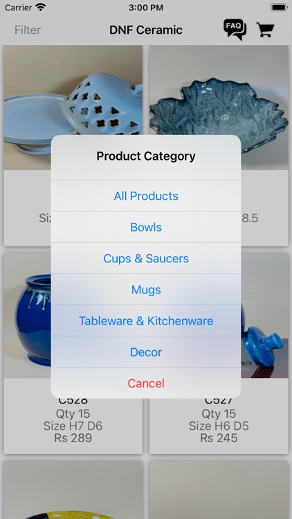 DNF Ceramics Crockery E-Store screenshot-4