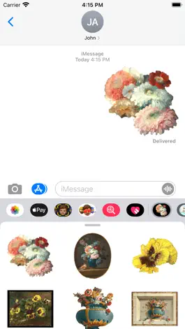 Game screenshot vintage floral art stickers mod apk