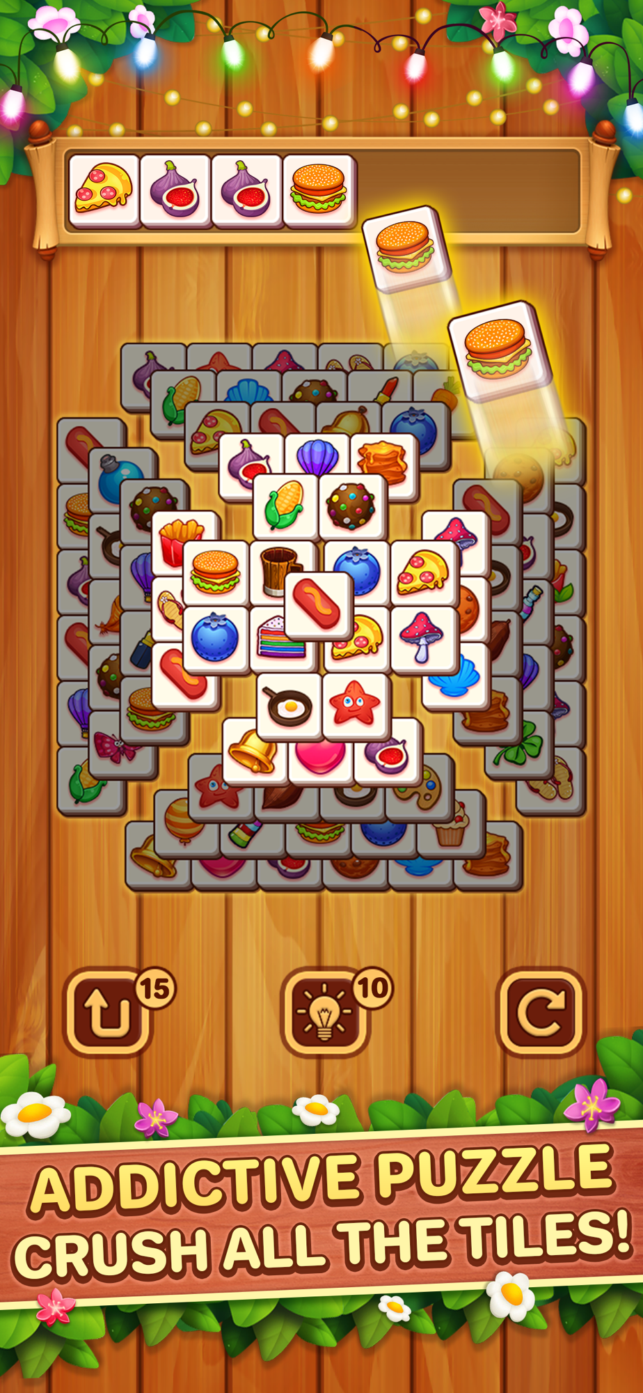 Tile Crush - 3 Tiles Matching Free Download App for iPhone - STEPrimo.com