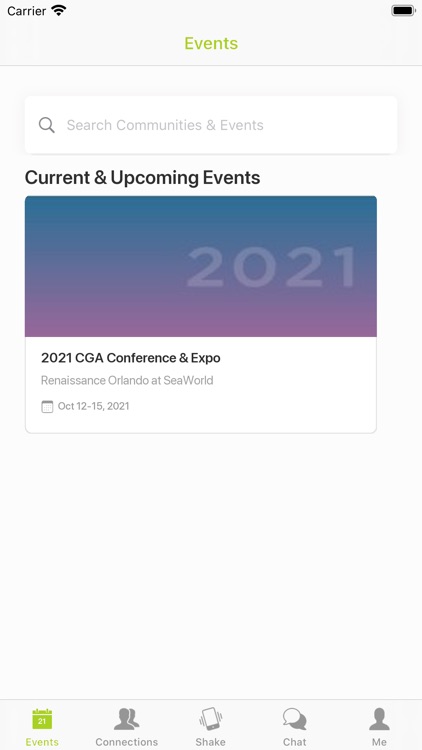 CGA Conference 2021