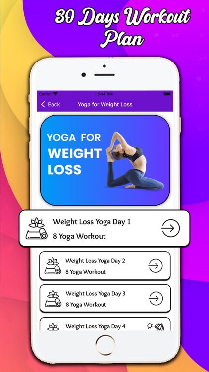 Weight Loss Yoga Exercise screenshot-4