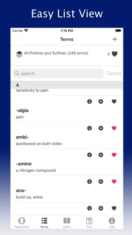 Game screenshot Practical Medical Terminology apk