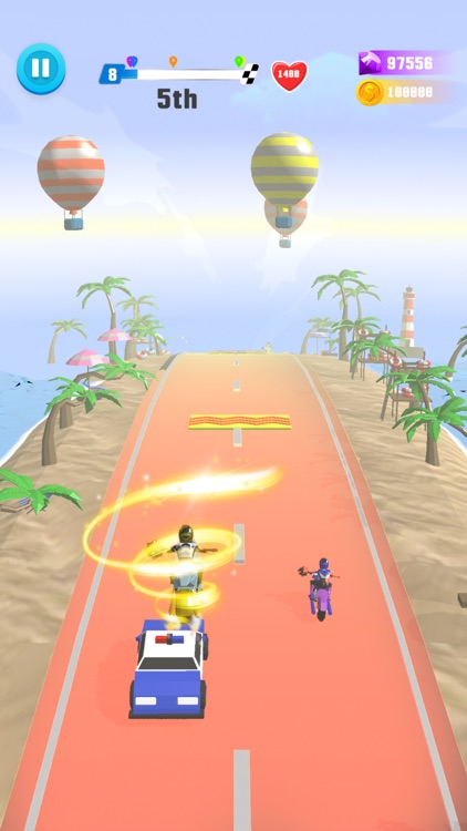 Racing Clash - Road Smash Moto screenshot-3