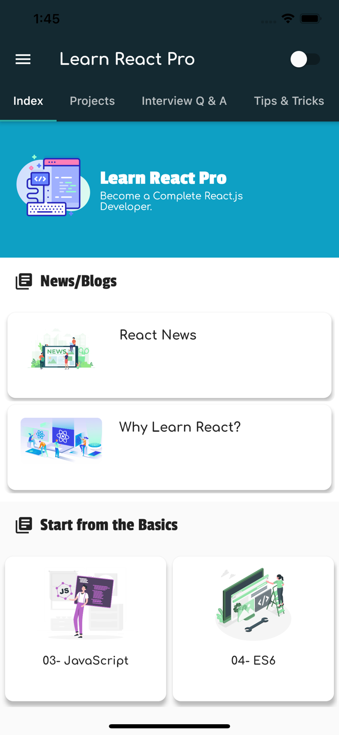 Learn React Development Pro