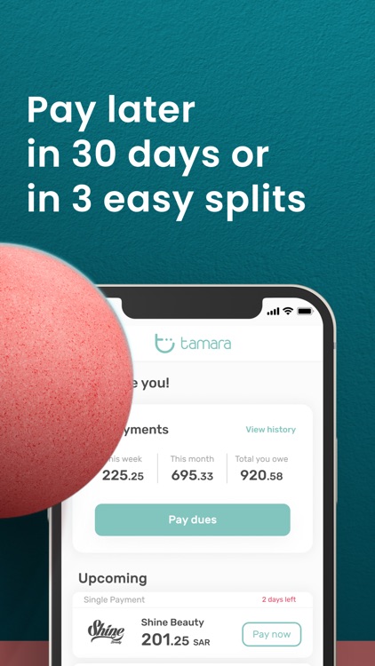 Tamara - Buy now. Pay Later.