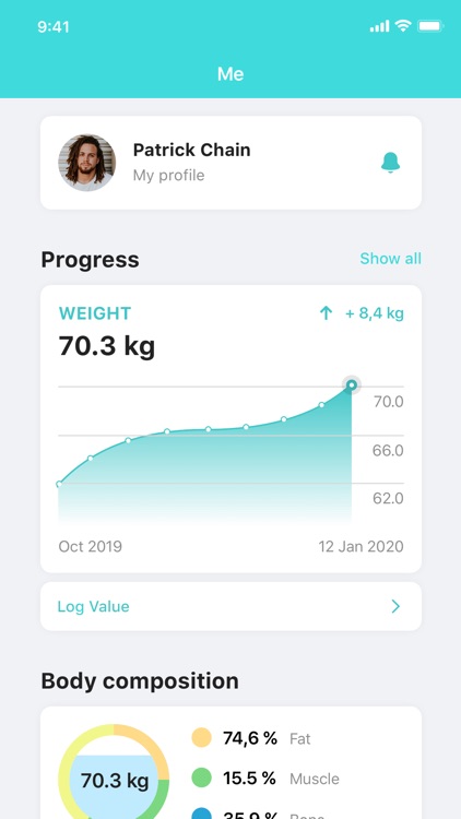 Project Physique - Fitness App screenshot-4