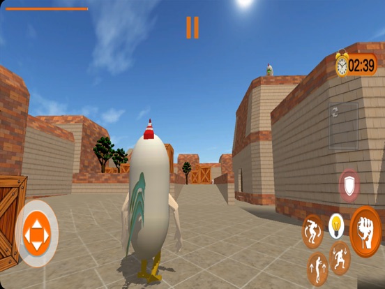 Gun Shooting Chicken War Games screenshot 4