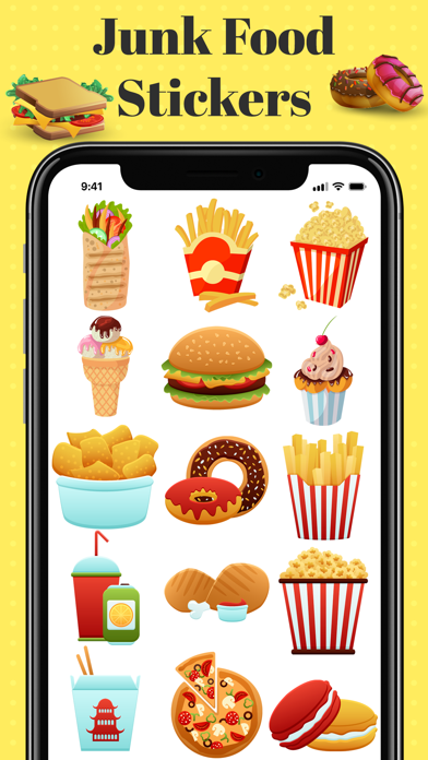 How to cancel & delete Junk Food Stickers! from iphone & ipad 2