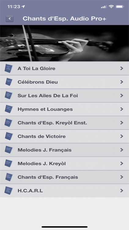 Chants d'Esp. Audio & Vocale