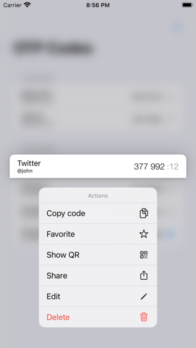 OTP Keys screenshot 3
