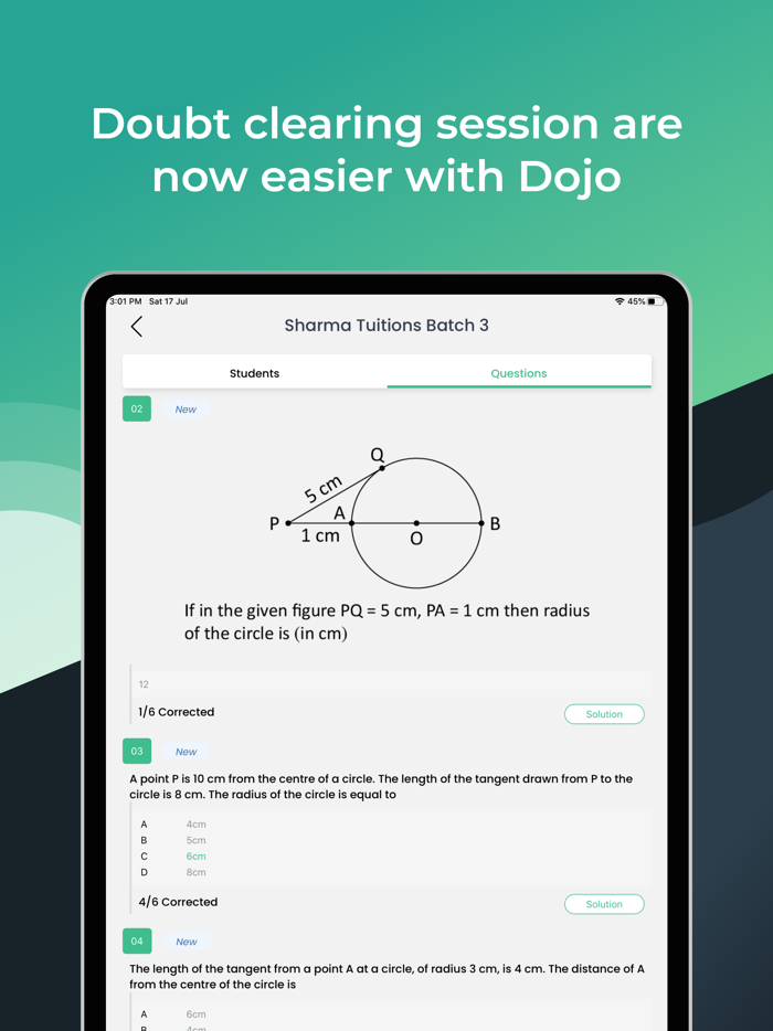 Dojo  Homework and Self-Study