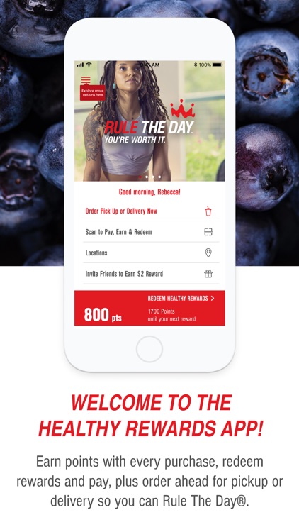 Smoothie King Healthy Rewards