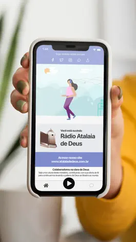 Game screenshot Rádio Atalaia de Deus apk