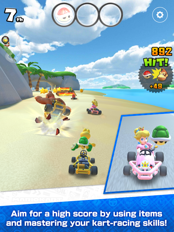 Mario Kart Tour iPad app afbeelding 3