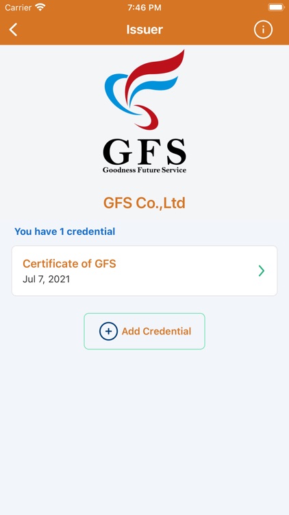 GFSCertsWallet