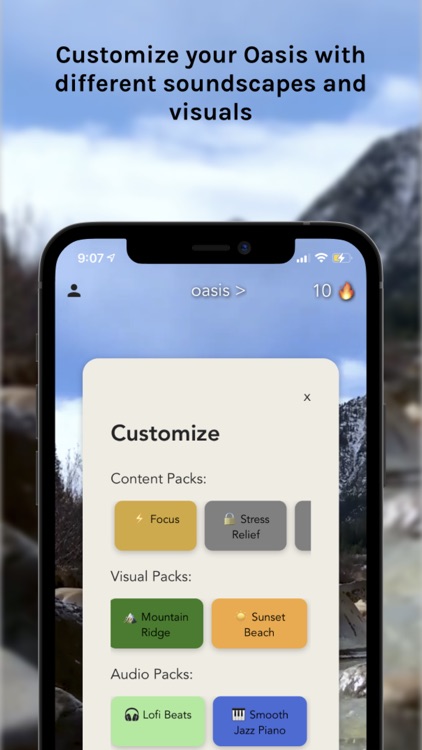 Oasis: Focus, Relax, Meditate screenshot-5