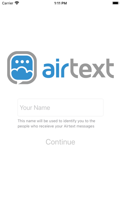 How to cancel & delete Airtext from iphone & ipad 1