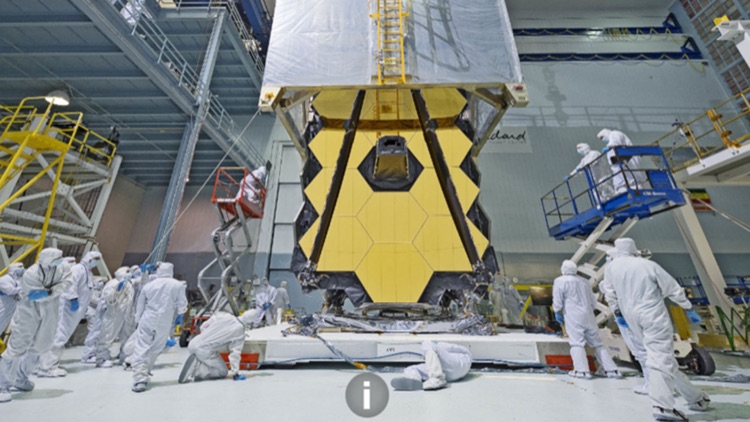 The JWST Augmented Reality App screenshot-4