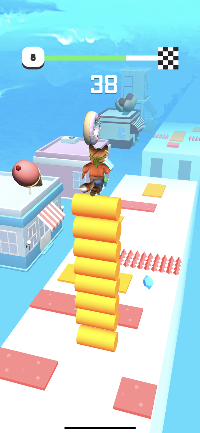 Crash Fox - Skate Runner