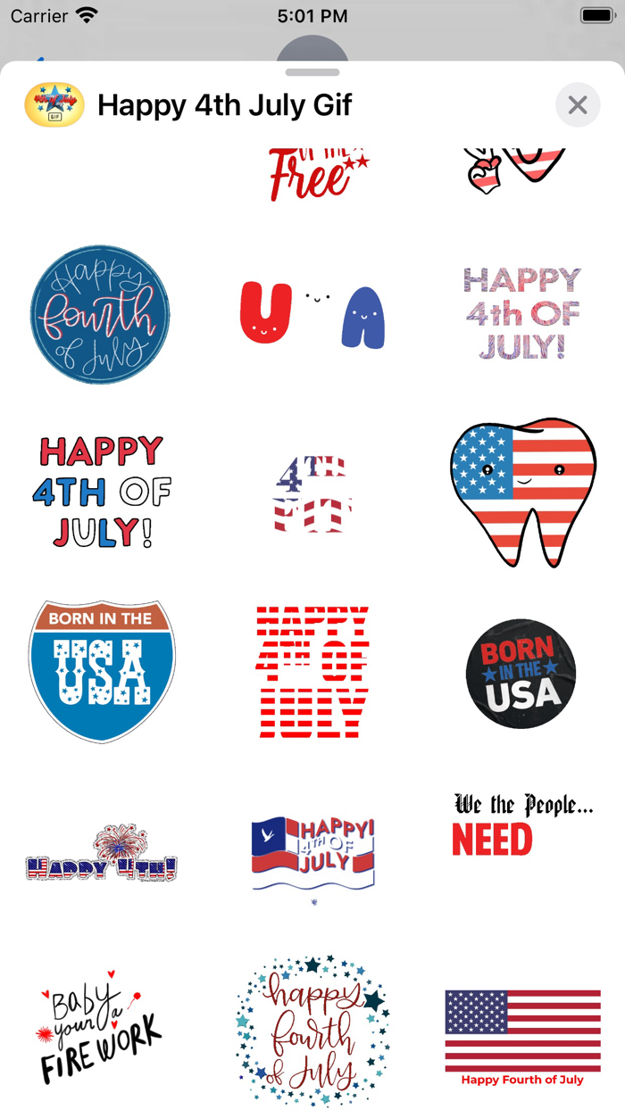 Happy 4th July Gif