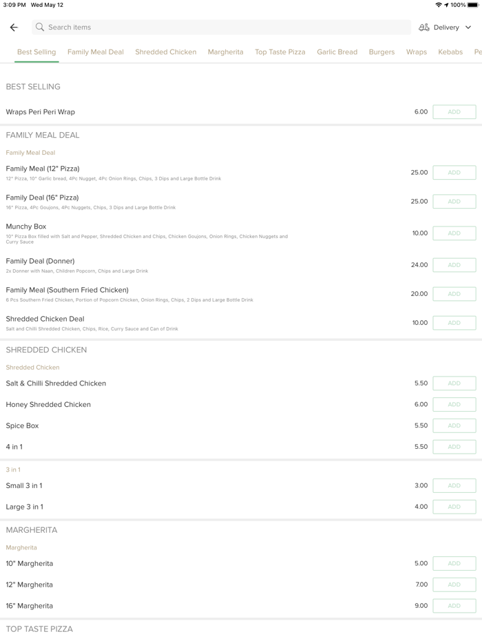 Top Taste Restaurant