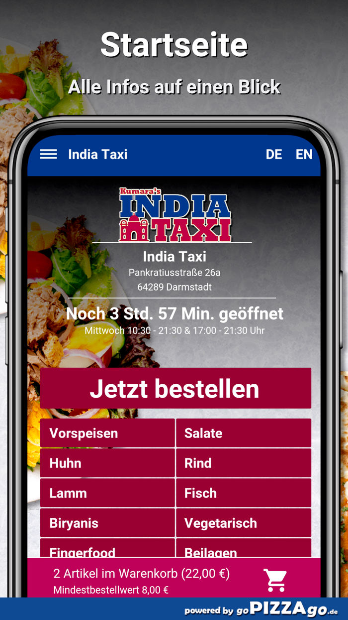India-Taxi Darmstadt