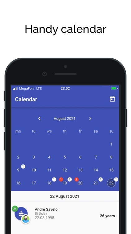 HB: birthday reminder calendar screenshot-5