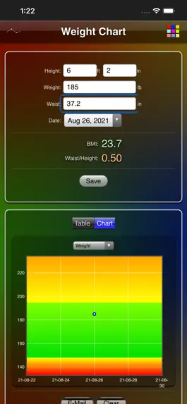 Game screenshot Weight Chart mod apk