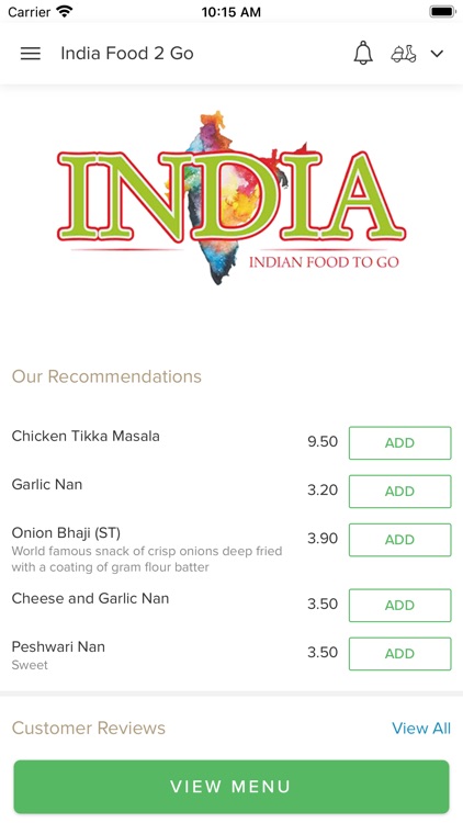 India Food 2 Go.