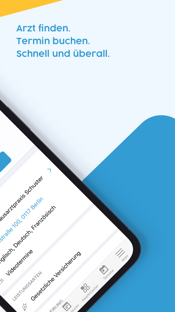 CLICKDOC - Die Arzttermin App.