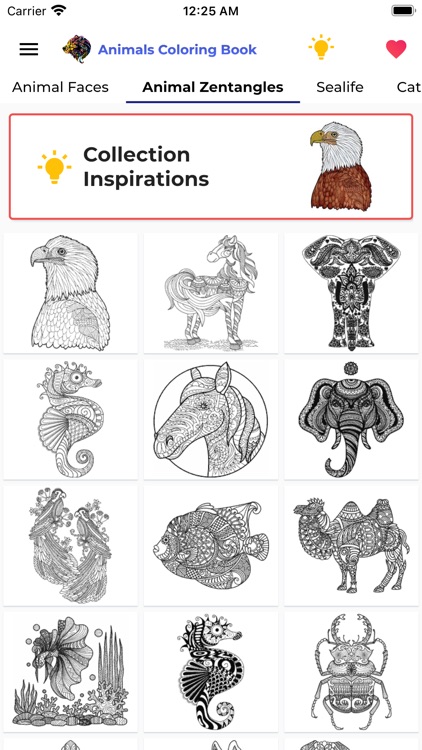 Animals Coloring Book Relax screenshot-6