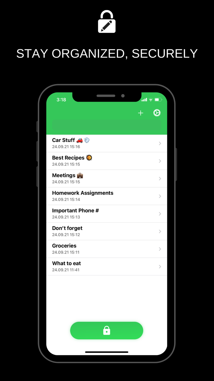 Lock Pad - Secure Notes App