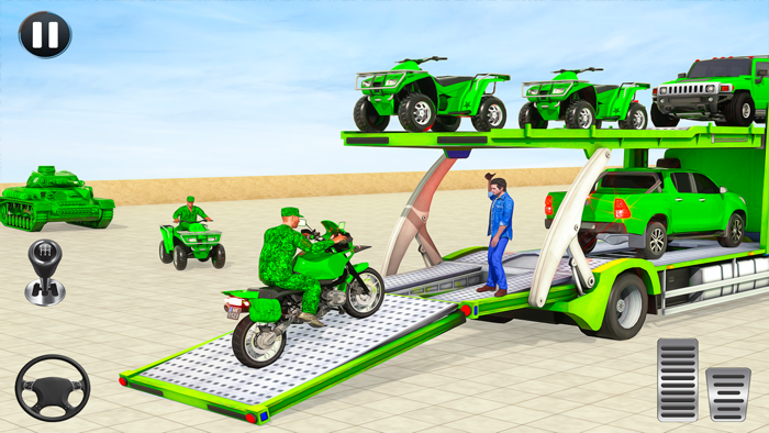 Army Vehicle Transport Games