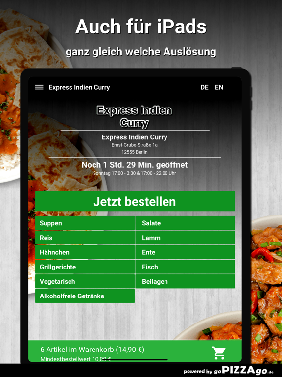 Express Indien Curry Berlin screenshot 7