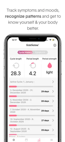 Captura de Pantalla 6 femSense Fertilidad iphone