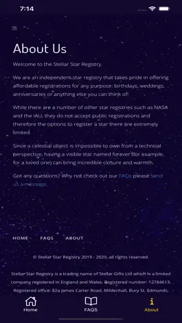 Game screenshot Stellar Registry Star Finder mod apk