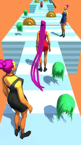 Game screenshot Hair Run Challenge apk