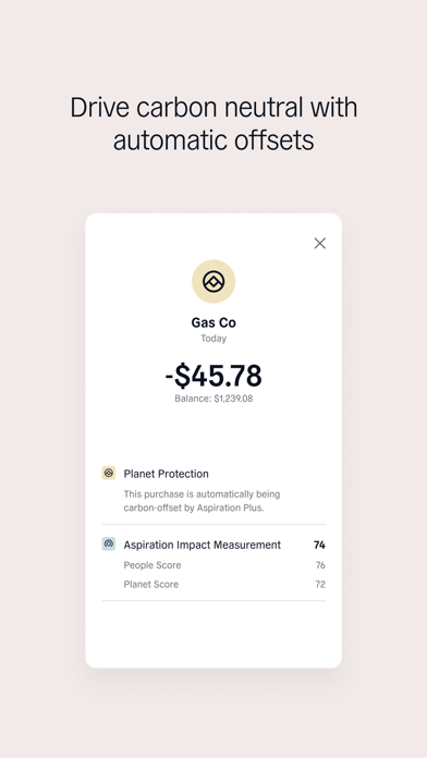Image of Aspiration Spend, Save, Invest